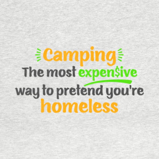 Camping the Most Expensive Way to Pretend You're Homeless by DANPUBLIC